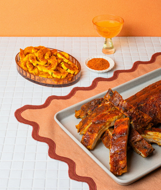 Smoky Onion Oven Baked Baby Back Ribs