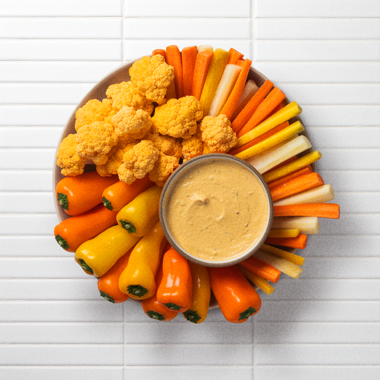 Smoky Onion Dip and Crudités